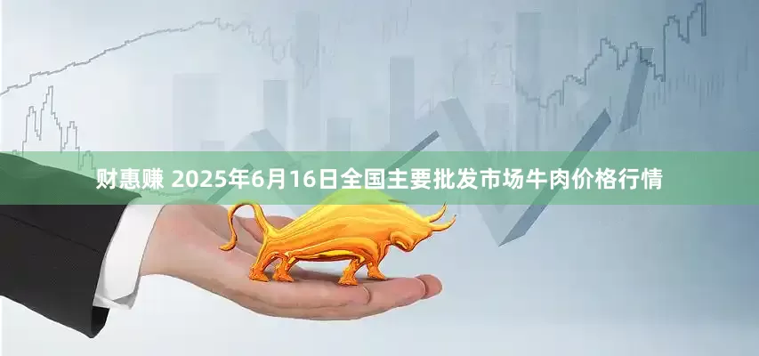 财惠赚 2025年6月16日全国主要批发市场牛肉价格行情